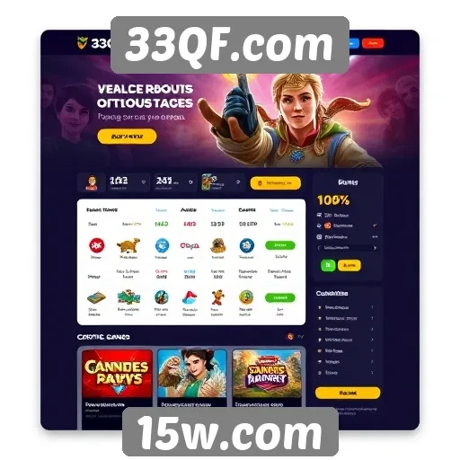 Análise da interface do usuário do 33QF.com